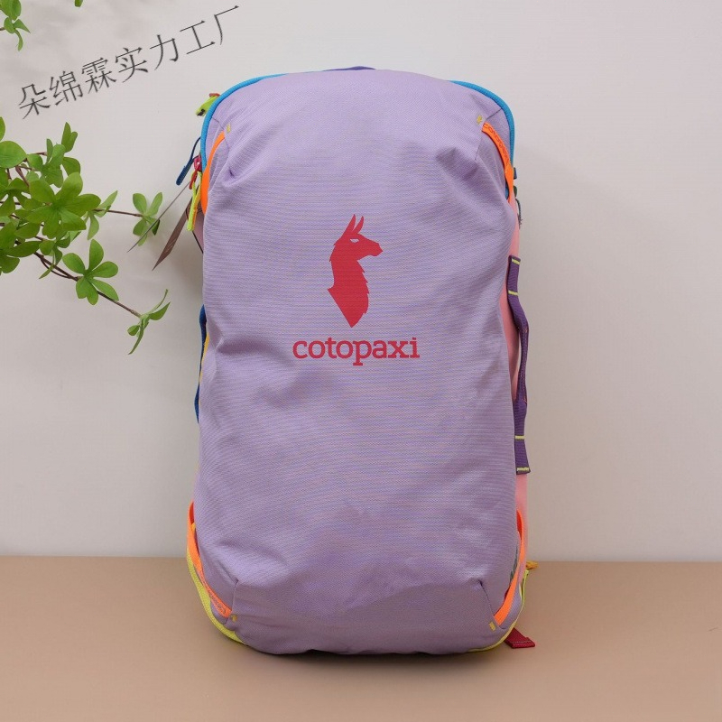 Women Bags 2026 - Sac à dos imperméable bicolore pour