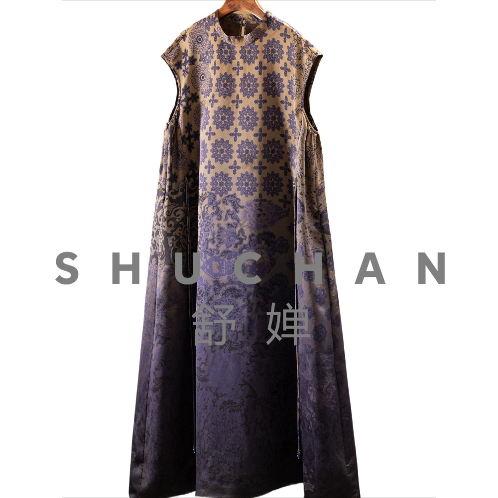 Women Bags Ru - Robe Femme Haute Couture Violet, Nouvelle