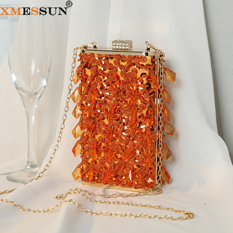 Evening Bag Beaded - XMESSUN nouveaux diamants perlés sacs de