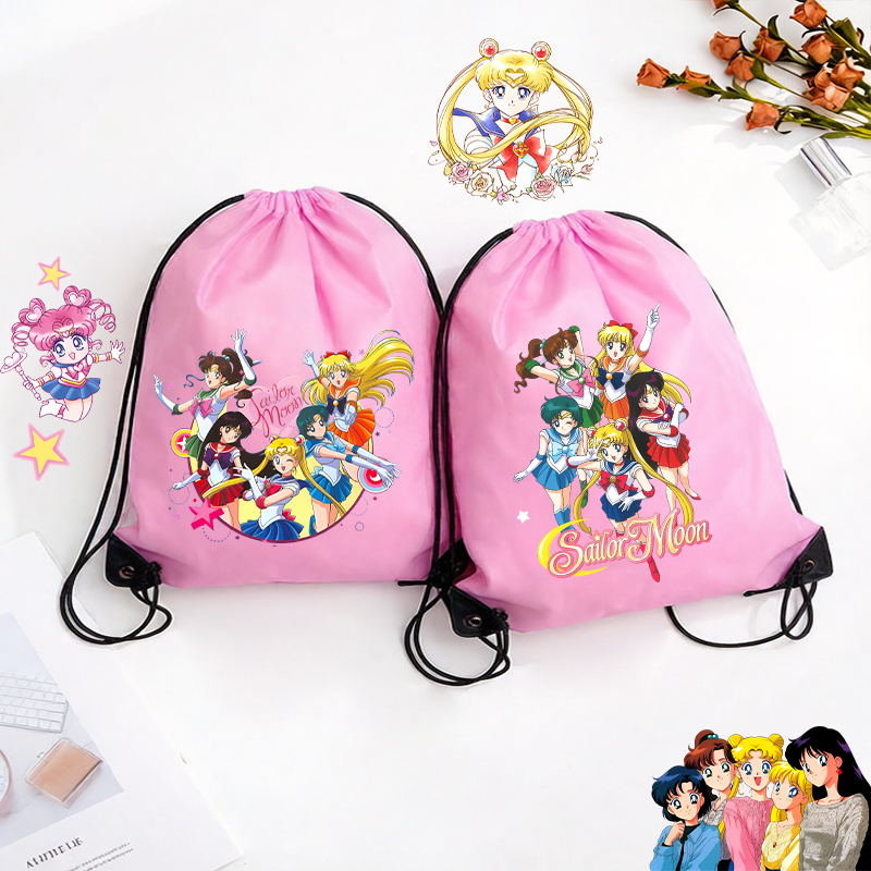 Women'S Vogue Bags - Sac à cordon Sailor Moon pour