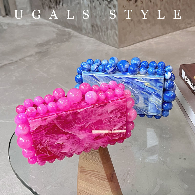 Sac de soirée de luxe en acryl - Evening Bag Beaded avis et prix