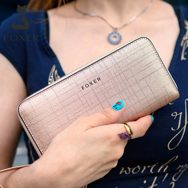 FOXER – portefeuille en croûte - Women Bags Coach avis et prix