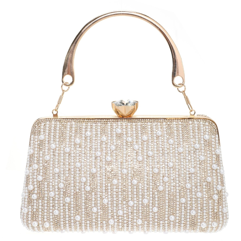 Sacs de soirée formels argenté - Evening Bag Beaded avis et prix
