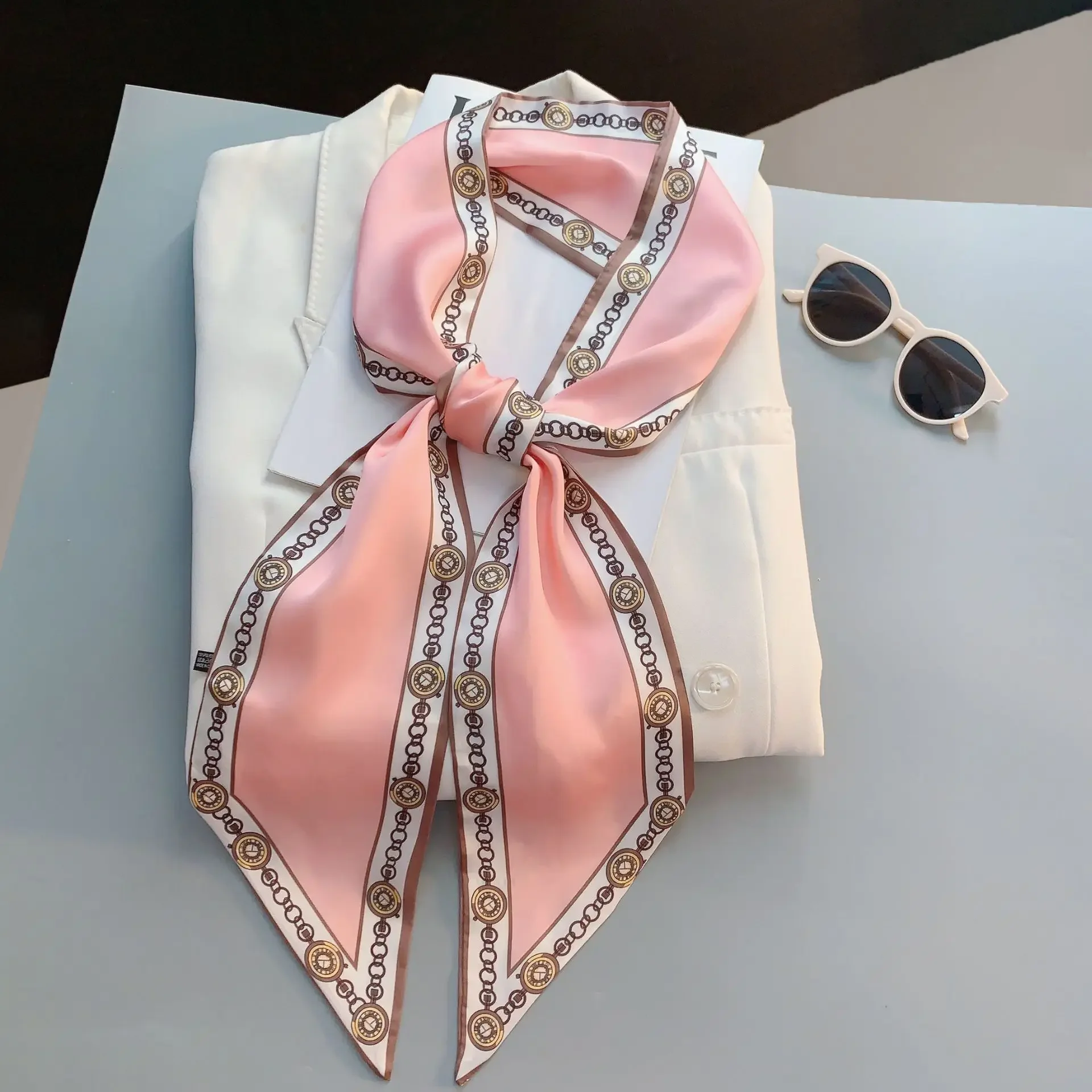 Écharpe fine imprimée à carrea - Women Bags Luxury Brands avis et prix