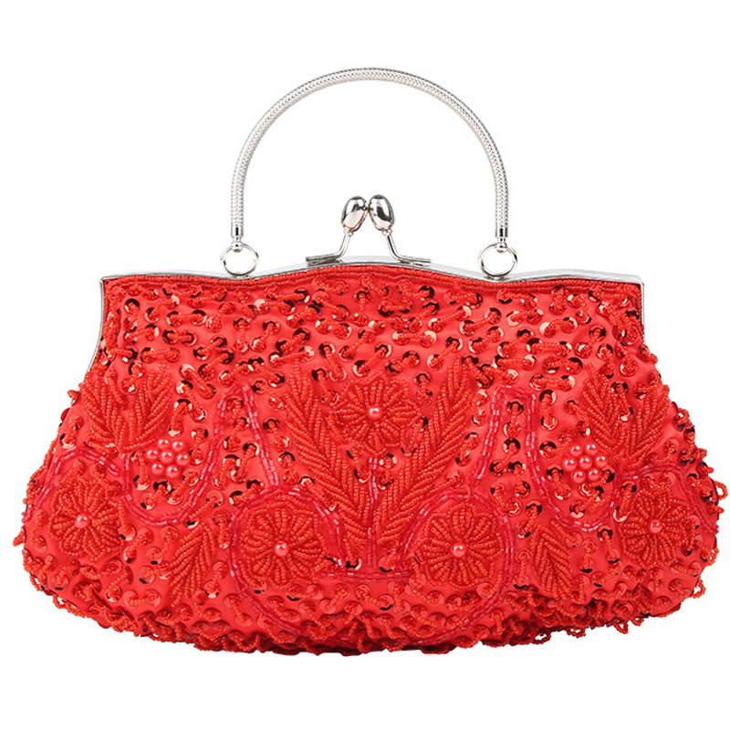 Sac à main brodé de perles pou - Evening Bag Beaded avis et prix