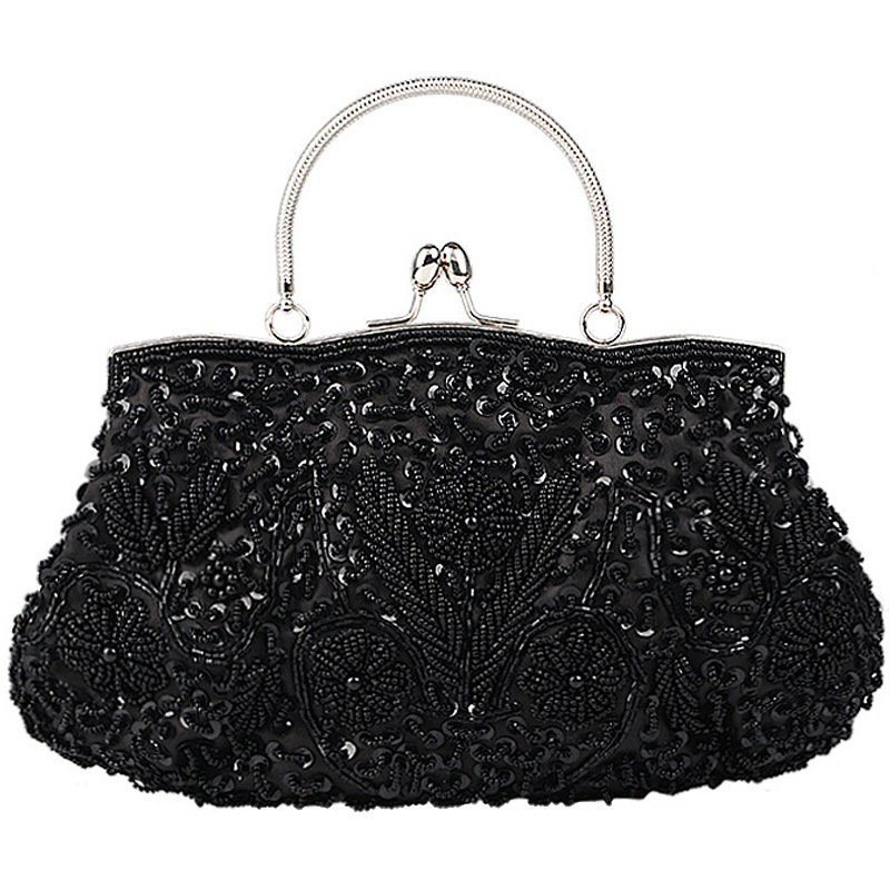 Sac à main brodé de perles pou - Evening Bag Beaded avis et prix