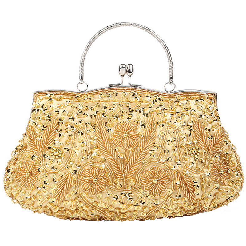 Sac à main brodé de perles pou - Evening Bag Beaded avis et prix