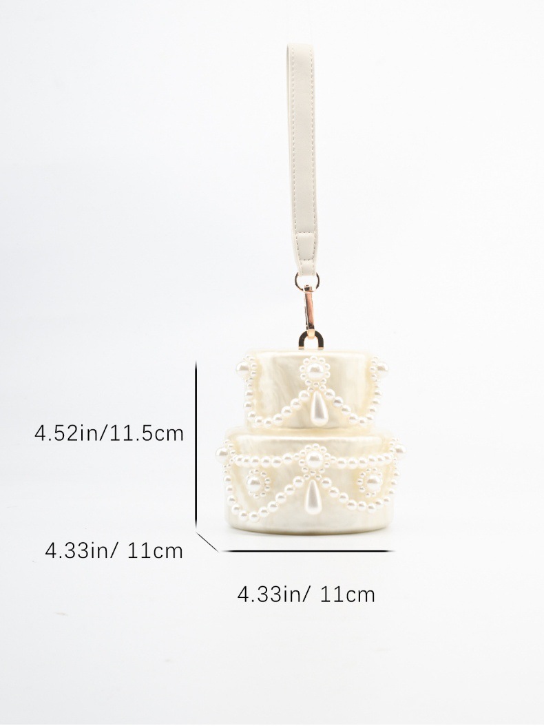 Pochette en acrylique en forme - Evening Bag Beaded avis et prix