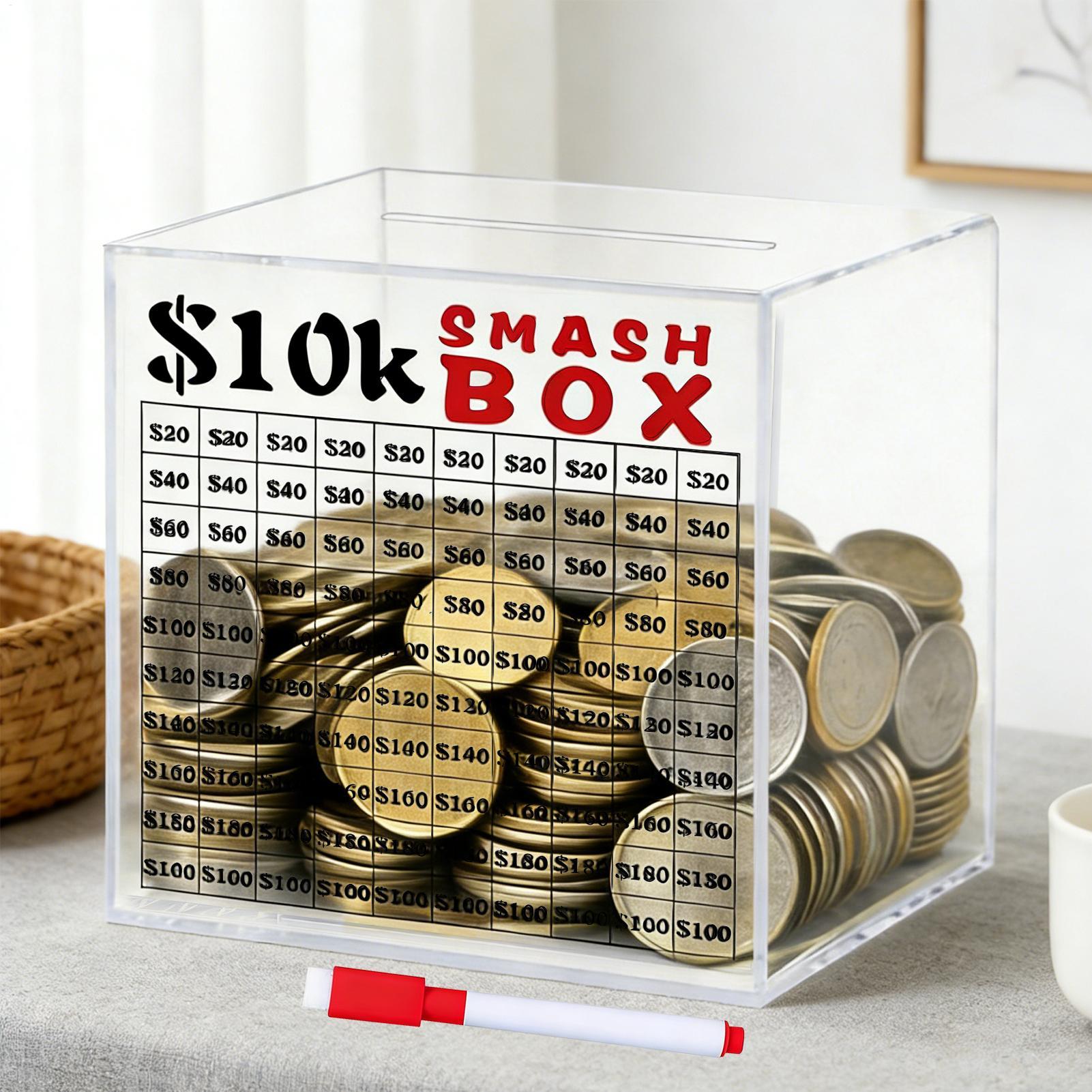 Boîte de défi d'épargne 10k en - Women Bags Company avis et prix