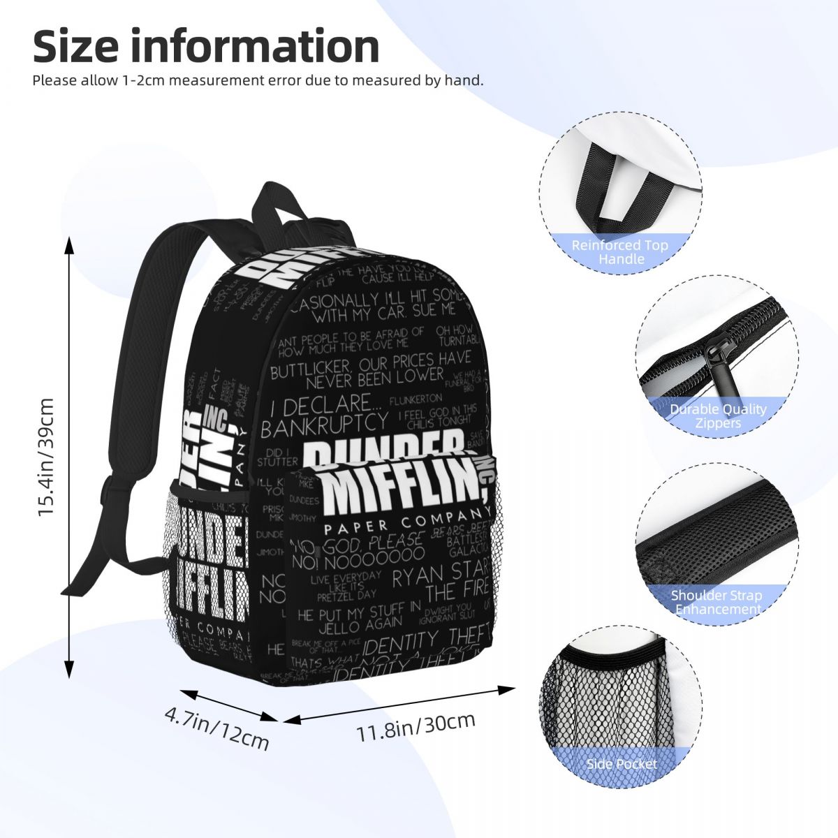 Sac à dos The Office Quotes Du - Women Bags Company avis et prix
