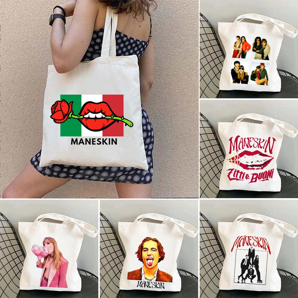 Italie musique Damiano David M - Women'S Bags Victoria avis et prix