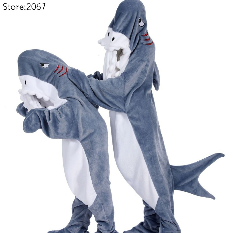 Pyjama doux en peluche requin  - Women Bags Ru avis et prix