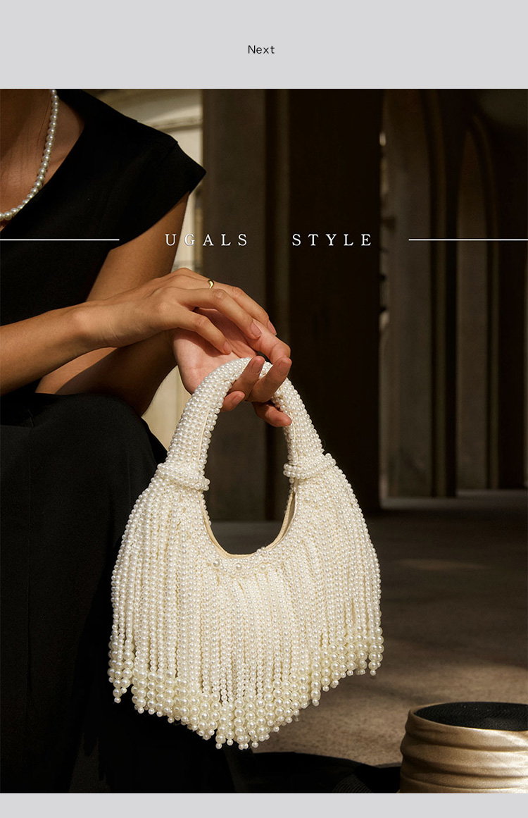 Pochette de soirée de luxe de  - Evening Bag Beaded avis et prix